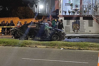 El Servicio de Investigación de Accidentes de Tránsito (SIAT) establecerá las razones de este siniestro.