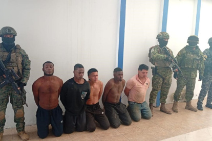 Los cinco sospechosos pertenecerían al grupo disidente de la guerrilla Frente Óliver Sinisterra.