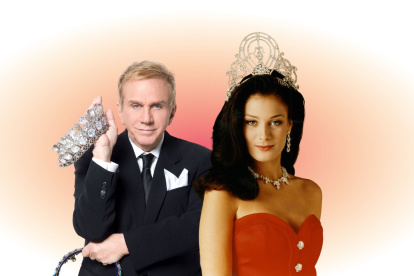 Osmel Souza y Dayanara Torres.