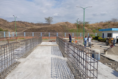 La planta tiene un 90% de avance.