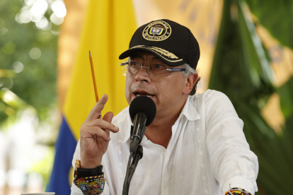 El presidente de Colombia, Gustavo Petro.