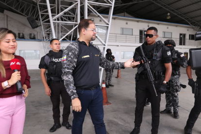 El ministro del Interior, John Reimberg, se refirió a los allanamientos en las oficinas de la Agencia de Tránsito y Movilidad (ATM).