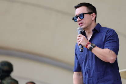 El presidente Daniel Noboa invitó al periodista Miguel Rivadeneira a integrar la lista de candidatos de su movimiento, ADN.