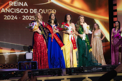 La elección de la Reina de San Francisco de Quito 2025–2026 se realizará el 27 de
noviembre en el Teatro Bolívar.