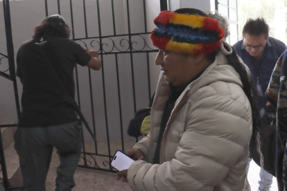 Jaime Vargas dijo que la Conaie suspendía el paro, tras conocer que Daniel Noboa ordenó el despliegue de la Fuerza Pública en Imbabura.