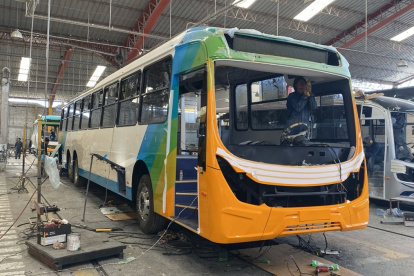 En los próximos días llegará unidades para la Troncal 1 de Metrovía, según el alcalde Aquiles Álvarez.