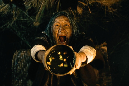 Escena de Shaman, entre Dios y el Diablo