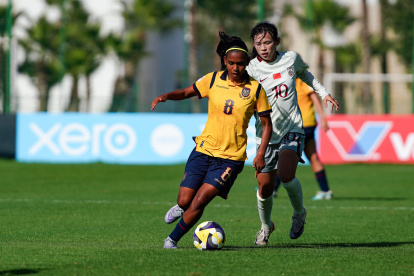 La selección femenina sub-17 de Ecuador perdió 4-0 contra su similar de China por la 3ra fecha del Mundial sub-17 en Marruecos.