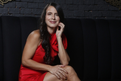 La diseñadora guayaquileña se especializa en vestidos a medida.