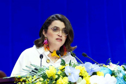 María José Pinto fue la jefa de delegación en la Convención de las Naciones Unidas contra el Ciberdelito en Vietnam.