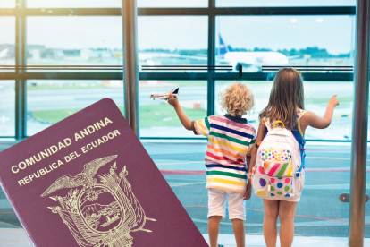 Sacar el pasaporte ecuatoriano a un menor no es complicado.