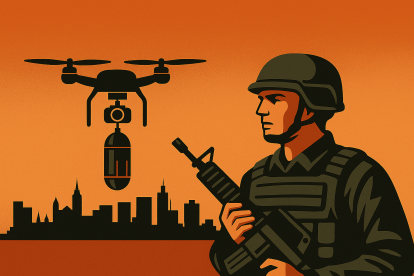 Los drones comerciales ya pueden transportar pequeñas cargas, y existen reportes en la región sobre su uso ofensivo.