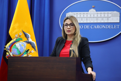 La vocera de Carondelet, Carolina Jaramillo, fue entrevistada en Radio Canela por Jorge Yunda.