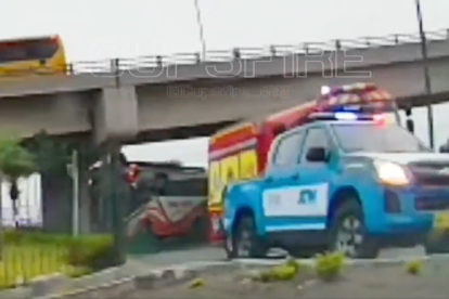 Captura del video publicado por al cuenta @Cupsfire_gye.