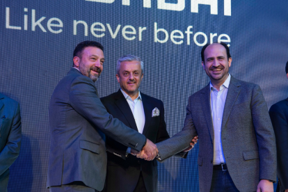 Marco Malo, Juan Pablo Eljuri y Gerardo Carmona.