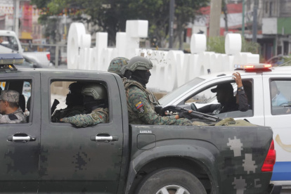 Más de 1.000 militares llegaron este 27 de octubre a Durán como parte de las acciones del Gobierno Nacional para combatir la inseguridad.