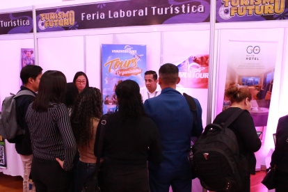 En la feria celebrada en la capital participaron 22 empresas vinculadas al sector turístico.