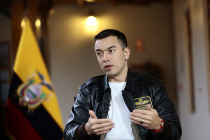 El presidente Daniel Noboa ratificó que no apostará por la reelección indefinida.