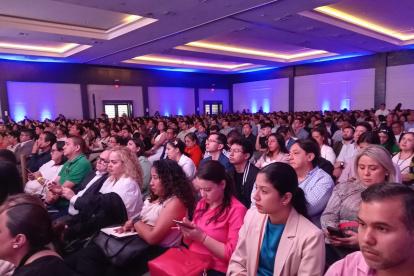 El evento se desarrolla en el Centro de Convenciones de Guayaquil este martes 28 de octubre de 2025.