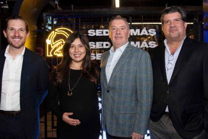 Cornelio Vintimilla, Daniela López, Juan Pablo Vintimilla y Andrés Romo Leroux.