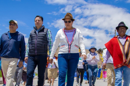 Lourdes Tibán es la prefecta de la provincia de Cotopaxi.