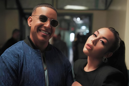 Daddy Yankee y su hija Jesaaelys Ayala.