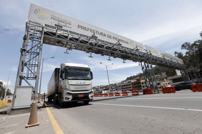 Servicio. Alrededor de 70.000 vehículos transitan a diario por la Autopista General Rumiñahui.