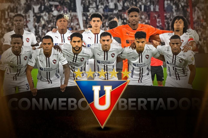 Liga de Quito en su camino a la final de Copa Libertadores.