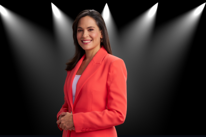 Andrea Bernal regresa a la televisión ecuatoriana con "De lunes a lunes".