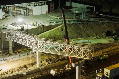 Construcción de la nueva Terminal Costa.