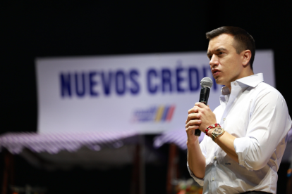 Noboa afirmó que lo "trataron de tumbar" durante el paro nacional.