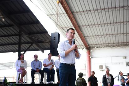 El presidente ecuatoriano Daniel Noboa impulsa la consulta del 16 de noviembre.