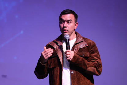 Daniel Noboa, presidente de Ecuador.