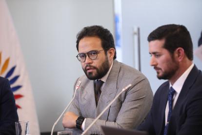 Edgar Lama fue ministro de Salud antes de ser designado presidente del IESS.