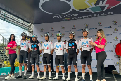 La plantilla telefónica que disputó la Vuelta a Guatemala durante 10 etapas.