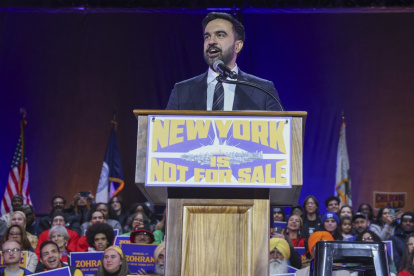 El candidato demócrata a la Alcaldía de Nueva York, Zohran Mamdani.