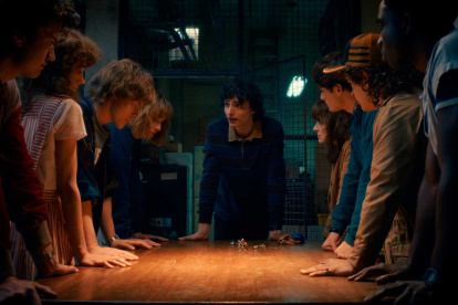 Escena de Stranger things 5