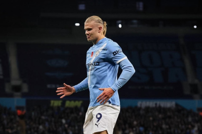 Erling Haaland es el goleador del Manchester City.