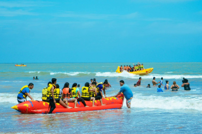 El feriado movilizó a decenas de ciudadanos.