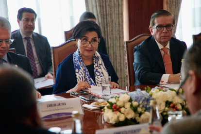 La ministra de Relaciones Exteriores, Gabriela Sommerfeld.