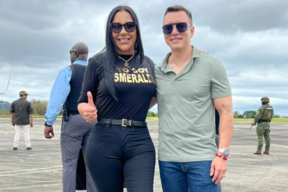 La prefecta Roberta Zambrano ha sido aliada de Daniel Noboa es Esmeraldas.