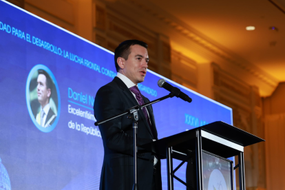 Daniel Noboa estuvo en la Asamblea del Consejo Empresarial de la CEAL.