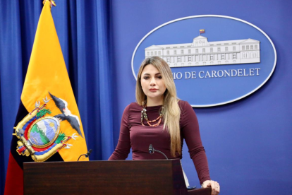 Carolina Jaramillo confirmó la visita de Kristi Noem a Ecuador.