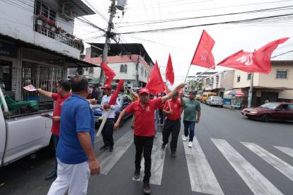 Partidos como Unidad Popular realizan caminatas y mitin políticos.