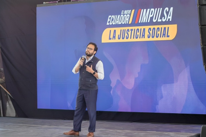 Édgar Lama von Buchwald preside el Consejo Directivo del Instituto Ecuatoriano de Seguridad Social desde el 3 de junio; antes fue ministro de Salud y abogado personal de Noboa.