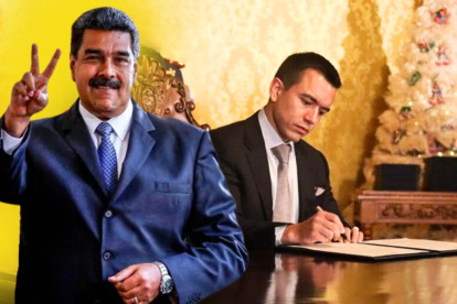 Ambos mandatarios anticiparon características célebres de la Navidad.