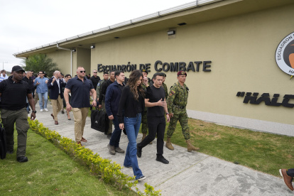 La Secretaria de Seguridad Nacional de Estados Unidos, Kristi Noem, arribó este miércoles 5 de noviembre a Ecuador.