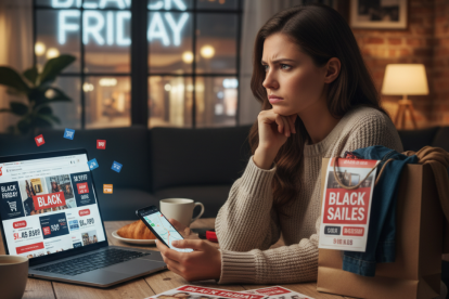 Descubre si en este Black Friday 2025 te conviene más comprar online o en tiendas físicas según tus necesidades.