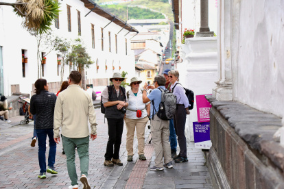 Según el Buró del Centro Histórico, el 90% de turistas visita el Centro Histórico y la Mitad del Mundo.