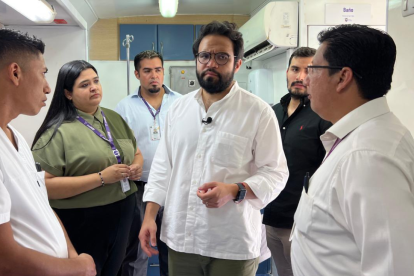 Antes de asumir la presidencia del IESS, Edgar Lama fue ministro de Salud Pública.